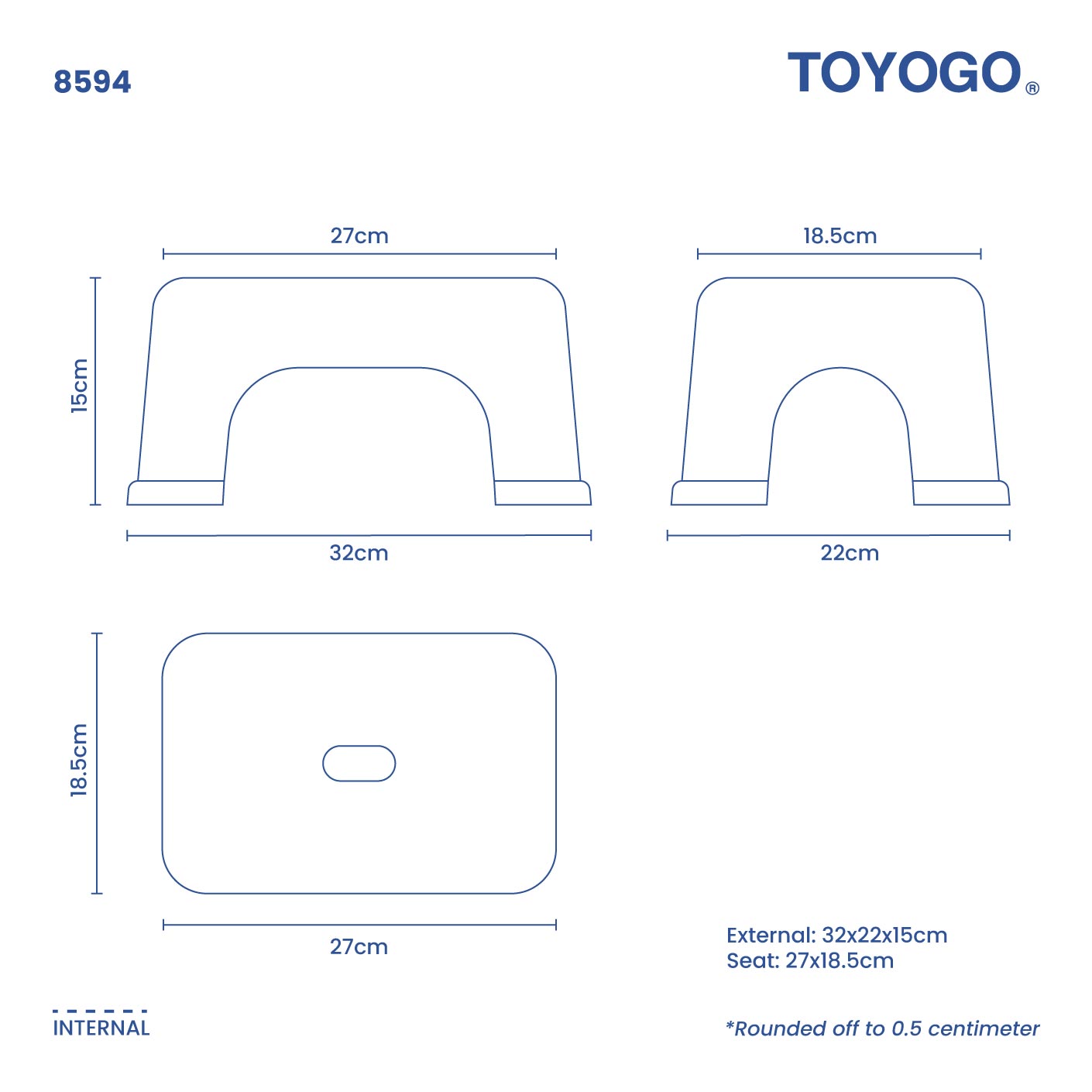IDEAL STOOL (8594)