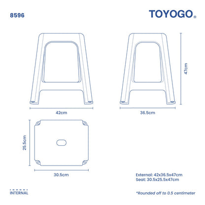 DINING STOOL SQ (8596)