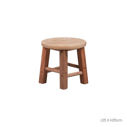 WOODEN STOOL  (HFH6510)